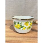 Avşar Limon Desenli Emaye Sütlük/ısıtma Tenceresi - Görsel 2