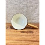 Avşar Pembe Puantiye Desen Emaye Sütlük -Isıtma Tenceresi - Görsel 3