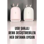 AyrStore Hava Nemlendirici Aromaterapi Hava Temizleyici Renk Değiştirebilen - Görsel 2