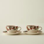 Bella Maison Rose 2'li Porselen Çay Fincanı Seti (270 Cc)