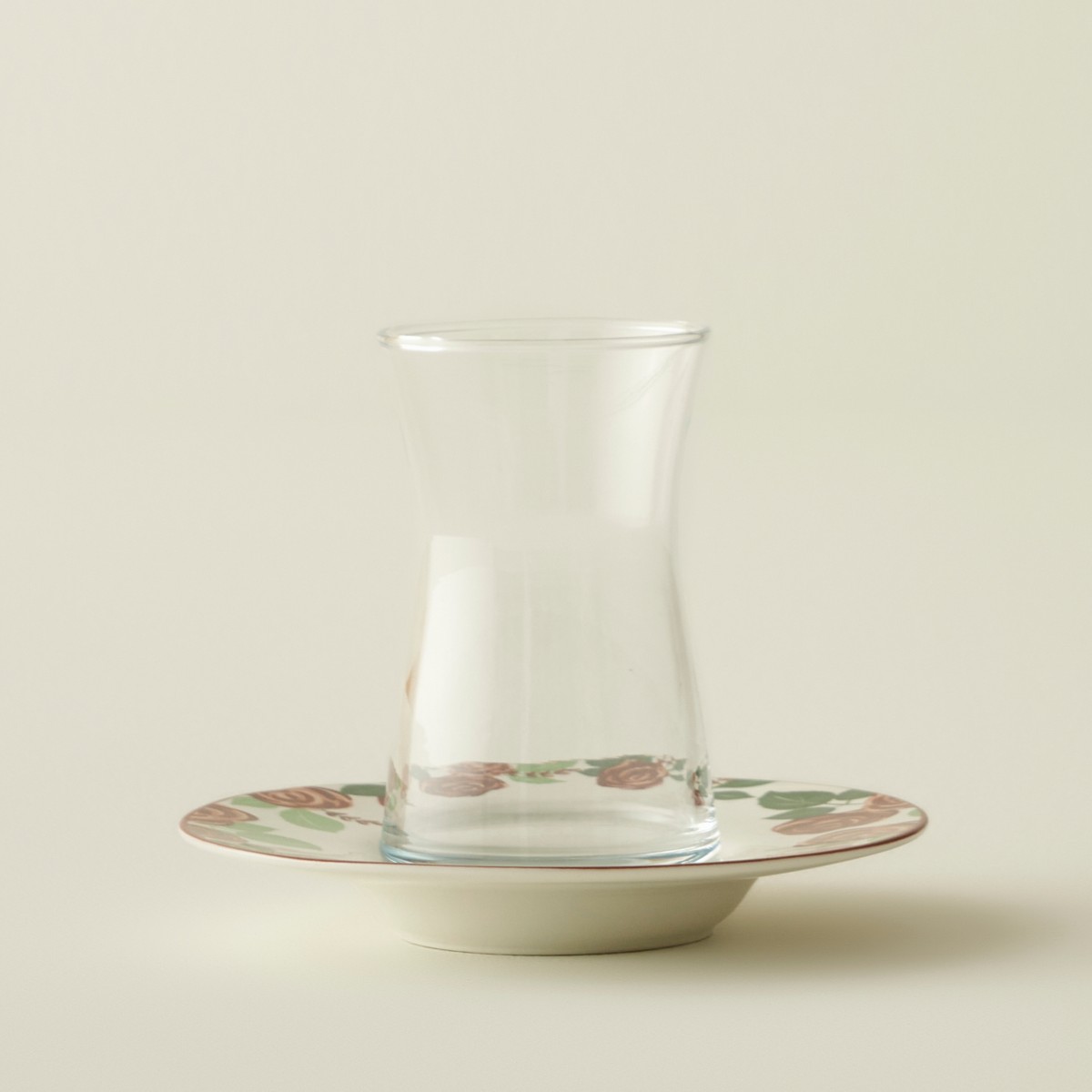 110001239241372.jpg Bella Maison Rose 6'lı Porselen Çay Bardağı Seti (170 Cc) - Görsel 1