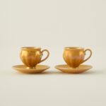 Bella Maison Clara 2'li Porselen Kahve Fincanı Seti Hardal (90 Cc)