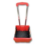 Portakap 4 Tekerlekli, 55 Litre Kırmızı Katlanır Alışveriş Arabası - Görsel 3