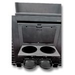 Portakap Ultra Geniş, 8 Tekerlekli, 85 Lt Siyah Katlanır Alışveriş Arabası - Merdiven Çıkan - Görsel 3