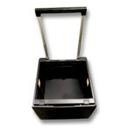 Portakap Ultra Geniş, 8 Tekerlekli, 85 Lt Siyah Katlanır Alışveriş Arabası - Merdiven Çıkan - Görsel 5