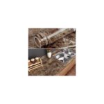 AyrStore Mermer Desenli Masa Tezgah Mutfak Su Geçirmez Yapışkanlı Folyo Sticker Kahverengi 5x0,6m