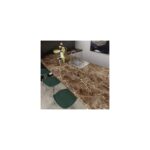 AyrStore Mermer Desenli Masa Tezgah Mutfak Su Geçirmez Yapışkanlı Folyo Sticker Kahverengi 5x0,6m - Görsel 2