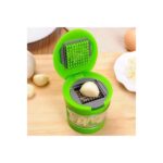 AyrStore 2 Farklı Bıçaklı Hazneli Kapaklı Pratik Sarımsak Soğan Rendesi