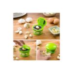 AyrStore 2 Farklı Bıçaklı Hazneli Kapaklı Pratik Sarımsak Soğan Rendesi - Görsel 2