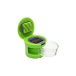 AyrStore 2 Farklı Bıçaklı Hazneli Kapaklı Pratik Sarımsak Soğan Rendesi - Görsel 4