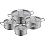 Wmf Inspiration Plus Indüksiyon Tabanlı 8 Parça Çelik Tencere Seti