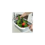 AyrStore Katlanabilir Süzgeçli Kesme Tahtası ve Badya