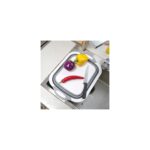 AyrStore Katlanabilir Süzgeçli Kesme Tahtası ve Badya - Görsel 3