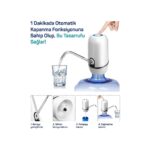 AyrStore Yeni Nesil Dokunmatik Damacana Su Pompası Şarjlı 1200 Mah