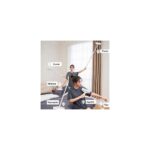 AyrStore Teleskopik Saplı 24 cm Yapışkanlı Tüy Rulosu Uzayabilen Hav Tüy Toz Toplayıcı Rulo 2 Yedekli - Görsel 5