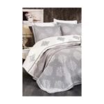 Çeyiz Diyarı Inci Gelin Seti 8 Parça Gri