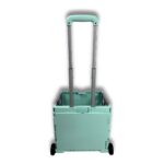 Portakap 2 Tekerlekli, Yeşil, 32L Standart Boy, Sabit Tutacaklı Alışveriş Arabası - Görsel 3