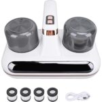 Qifit Elde Tasınabilir 16KPA Yatak Vakum Süpürgesi Düsük Gürültü, 210ML Toz Haznesi, 4 Yıkanabilir Filtre - Görsel 2