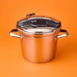 Korkmaz A163 Vertex Düdüklü Tencere - Siyah / Gri - 22 cm