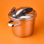 Korkmaz A163 Vertex Düdüklü Tencere - Siyah / Gri - 22 cm - Görsel 2