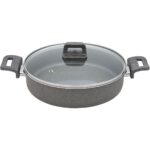 Mehtap Granit Karnıyarık Tenceresi - Gri - 28 cm