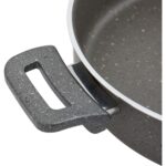 Mehtap Granit Karnıyarık Tenceresi - Gri - 28 cm - Görsel 3