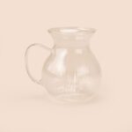 Mien 6'lı Kulplu Bombeli Cam Bardak - Şeffaf - Görsel 3