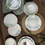 Matmel Kitchen Greeny 24 Parça Yemek Takımı - Renkli - Görsel 2