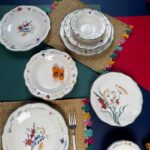 Matmel Kitchen Bloom 24 Parça Yemek Takımı - Renkli - Görsel 2