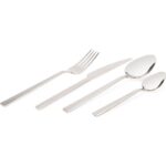 Erdem Girit 24 Parça Çelik Çatal Kaşık Bıçak Seti - Inox - Görsel 3