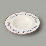 Matmel Kitchen The Fresh Taste Porselen Makarna Tabağı - Renkli - 26 cm