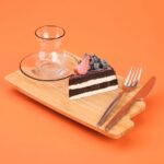 Rakle Pure Siyah Rimli 12 Parça Çay Bardak Takımı - Şeffaf / Siyah - Görsel 2