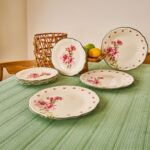 Matmel Kitchen Camellia 24 Parça Yemek Takımı - Renkli