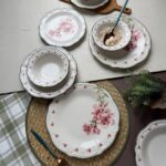 Matmel Kitchen Camellia 24 Parça Yemek Takımı - Renkli - Görsel 3