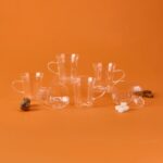 Mien 6'lı Çay Fincan Seti - Şeffaf - 170 ml