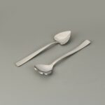 Nehir Can Canan 12'li Çay Kaşığı - Gri - 10,5 cm - Görsel 2