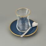 Nehir Can Canan 12'li Çay Kaşığı - Gri - 10,5 cm - Görsel 3