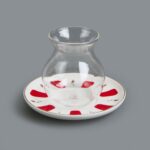 Perotti Filiz 12 Parça Cam Çay Seti - Renkli - 210 ml - Görsel 2