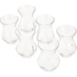 Lav 6'lı Çay Bardağı - Şeffaf - 165 ml - Görsel 2