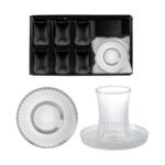 İpek 14645 Elysia Riva Cam Çay Takımı