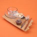 Rakle Pure Siyah Rimli 2'li Çay Fincanı Seti - Şeffaf / Siyah - 240 ml - Görsel 2