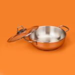 Paslanmaz Çelik Karnıyarık Tenceresi - Gri - 24 cm - Görsel 3