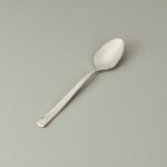 Nehir Fiesta Sade 12'li Çay Kaşığı - Gümüş - 11 cm - Görsel 2