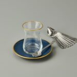 Nehir Fiesta Sade 12'li Çay Kaşığı - Gümüş - 11 cm - Görsel 3