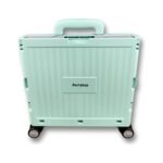 Portakap 4 Tekerlekli, Yeşil, 32L Standart Boy, Sabit Tutacaklı Alışveriş Arabası