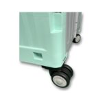 Portakap 4 Tekerlekli, Yeşil, 32L Standart Boy, Sabit Tutacaklı Alışveriş Arabası - Görsel 5
