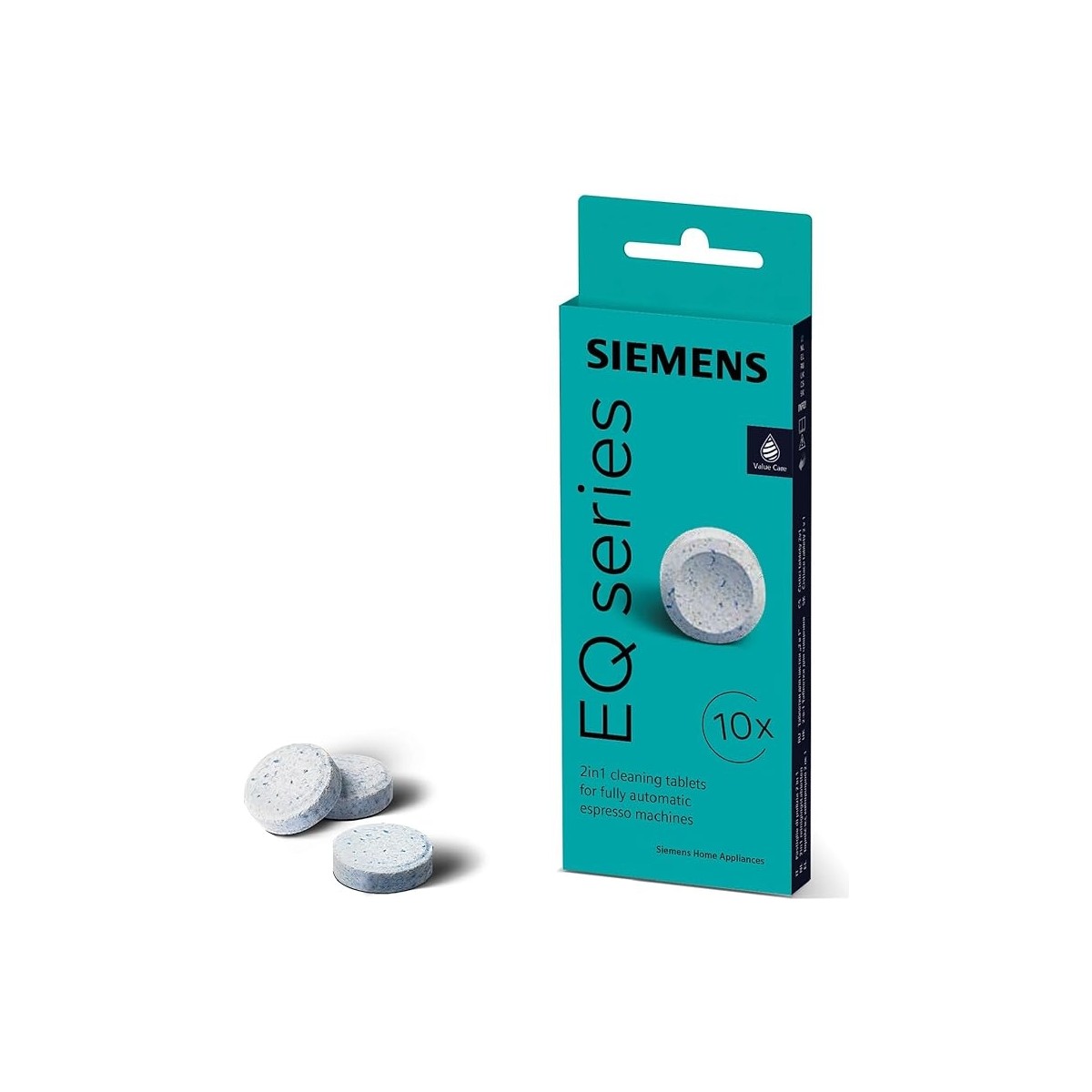 110001240709015.jpg TZ80001A Temizleme Tabletleri, 10 Adet, Kahve Yağı Kalıntılarını Ideal Şekilde Giderir, Orijinal Aksesuar, Eq Serisi Tam Otomatik Kahve Makineleri ve Ankastre Tam Otomatik Makineler Için - Görsel 1