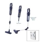 Sinbo SVC-8625 Dikey Elektrikli Pratik Süpürge Ergomik Katlanabilir Boru - Esnek Hareket 600W Motor - 3 Hepa Filtre