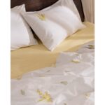 Madame Coco Yvette Tek Kişilik %100 Pamuk Ranforce Baskılı Nevresim Takımı - Sarı - Görsel 3