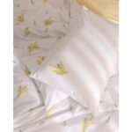 Madame Coco Yvette Tek Kişilik %100 Pamuk Ranforce Baskılı Nevresim Takımı - Sarı - Görsel 4